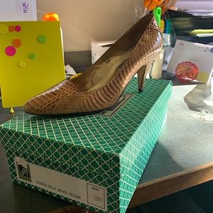 J. Renee Cobra Snakeskin Pump